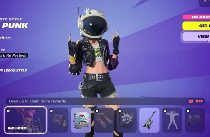 OG Fortnite New Battle Pass Showcase: OG Season 3 Free Rewards Complete List 3