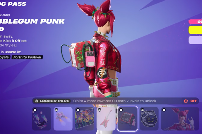 OG Fortnite New Battle Pass Showcase: OG Season 3 Free Rewards Complete List 4