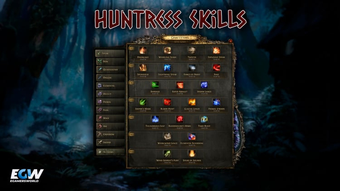 PoE 2 Huntress Class Overview