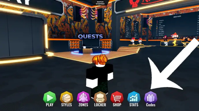 Códigos cero de baloncesto de Roblox marzo 2026 2
