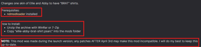 The Last of Us Part II Remastered: Install Mods Guide 2