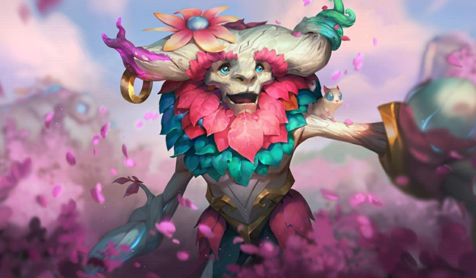 LoL Spirit Blossom 2025 Skinline Details 4
