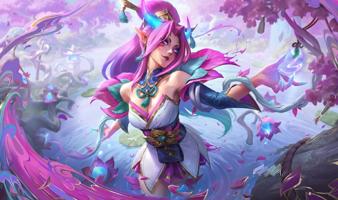 LoL Spirit Blossom 2025 Skinline Details 6