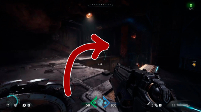 Where to Find the Secret Keys in DOOM: The Dark Ages - Chapter 2 4