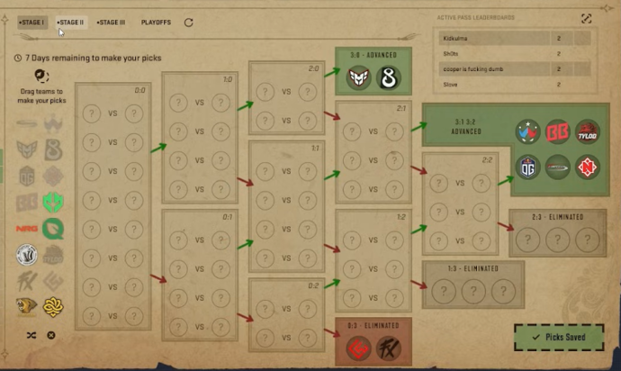 Посібник з Pick'Em-прогнозів на Austin Major CS2: найкращі вибори для Першої стадії 3