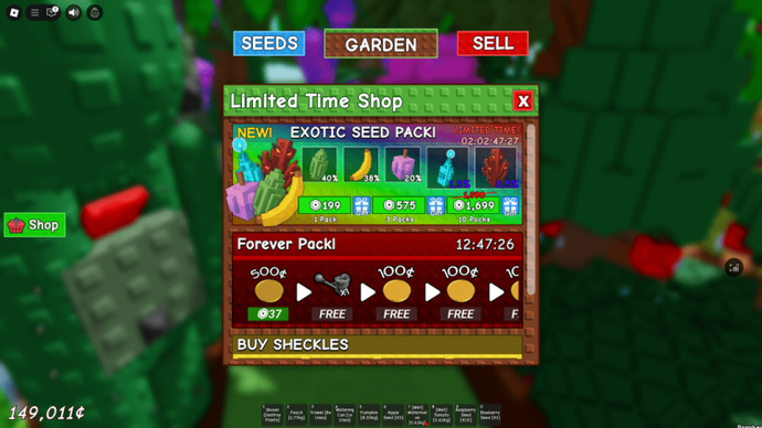 How To Trade Plants & Seeds in Grow A Garden 1