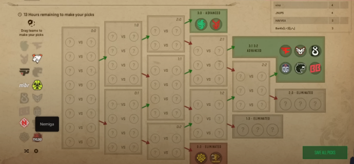 CS2 Austin Major – Stage 2 Pick'em: Stage 2