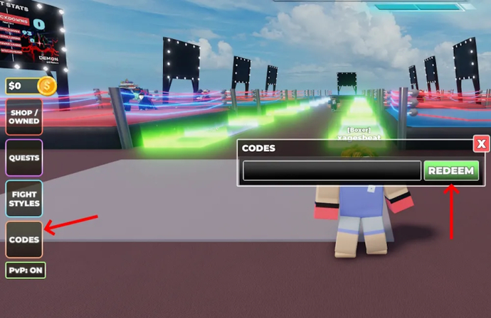 Untitled Boxing Game codes — March 2026 2