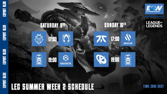 LEC Summer 2025 Schedule