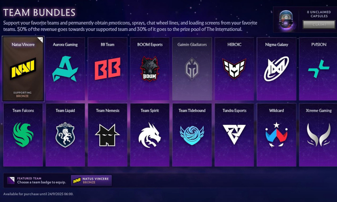 The International 2025 Compendium Overview: Activities, Dates, Prizes 2