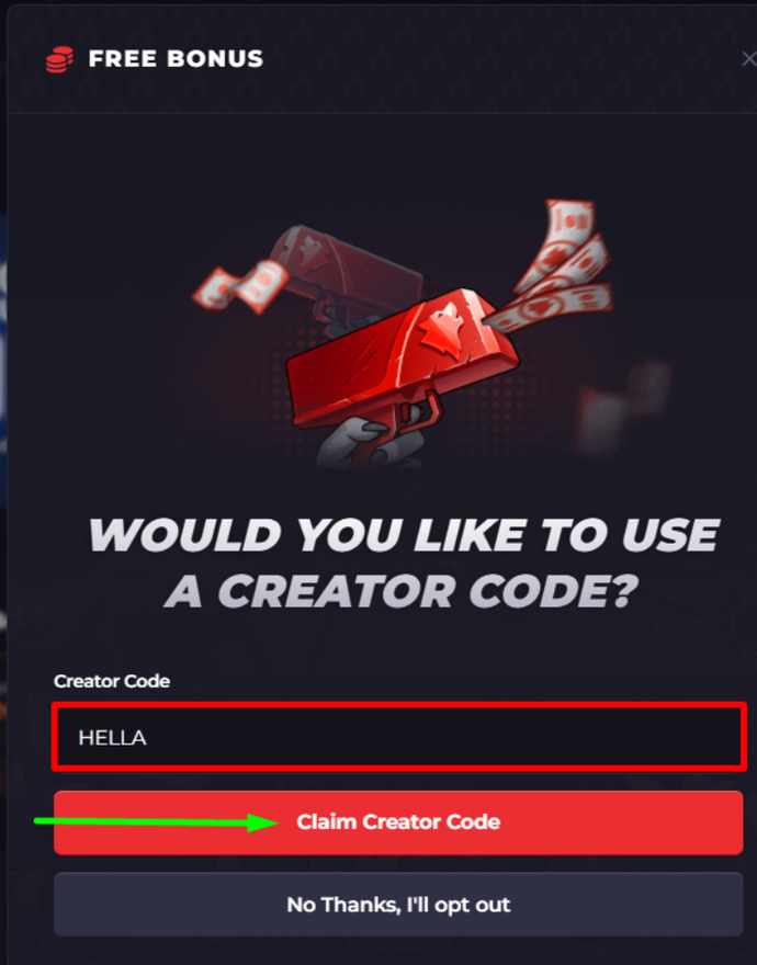 Howl.GG Promo Code: Get $0.5 & Free Case 4