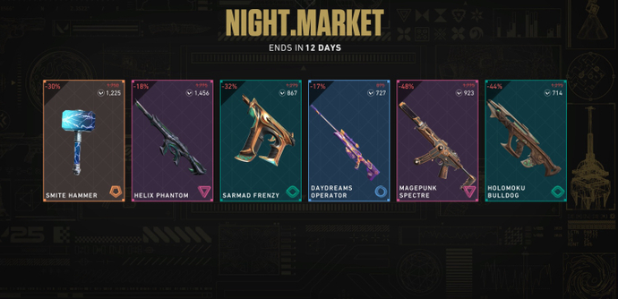 The Final Valorant Night Market of 2025 Opened on September 25 1