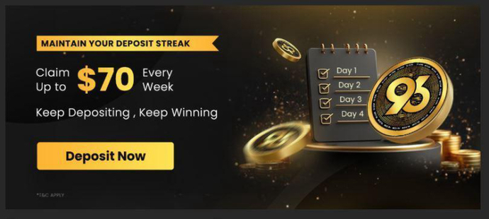 96.com Promo Code “96XCSGO” to Get Free Money and Free Spins 14