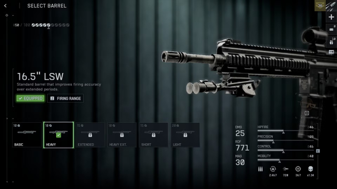 Battlefield 6 weapon barrel