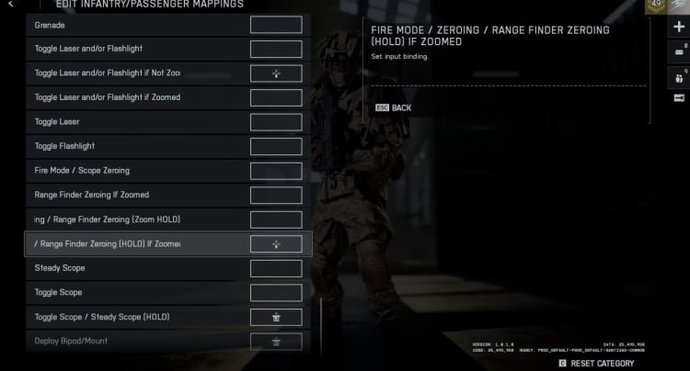 Auto Range Finding in BF6 PS5 controller Settings