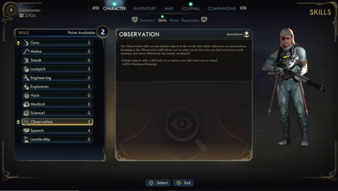 The Outer Worlds 2 (Best) Skills: What to Pick First 1