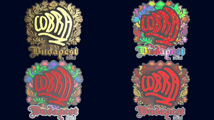 cobra SL Budapest 2025 Sticker