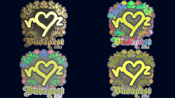 ropz SL Budapest 2025 Sticker