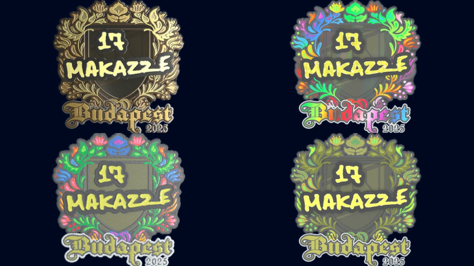 makazze SL Budapest 2025 Sticker