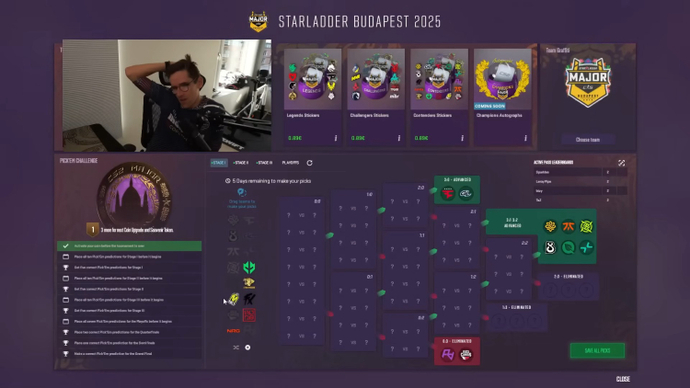 pimp pick`em Budapest 2025