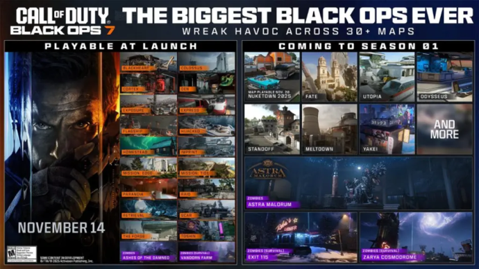 Multiplayer New Maps and Modes COD BO7