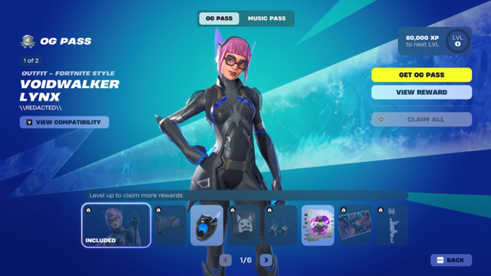 Fortnite OG Season 7 Battle Pass Overview 2