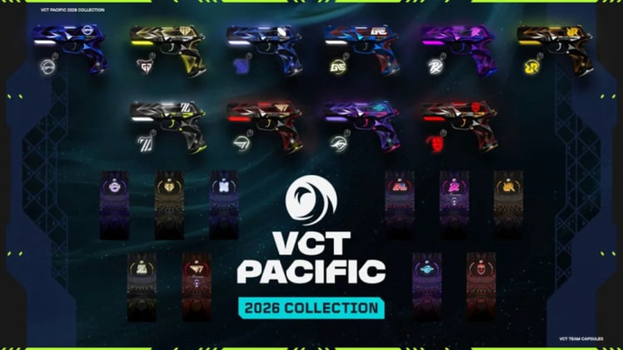 Riot Games Reveals VCT 2026 Team Capsules 5