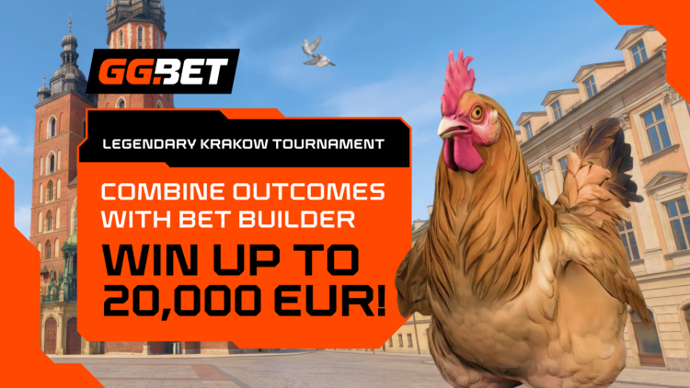 GG.BET launches a tournament with a €20,000 prize pool for IEM Krakow 2026
