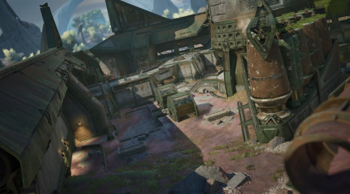 Highguard | Karttakatsaus | Dustline, Highguardin YouTube-kanavalta, kuvakaappaus 1