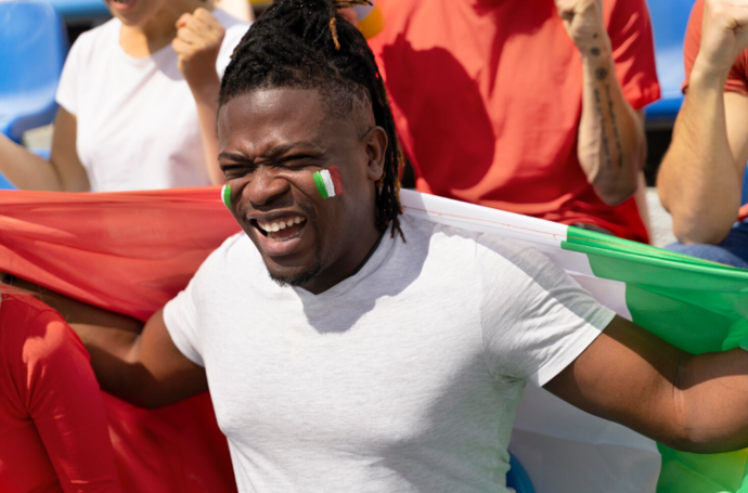 Mini-jeux et divertissements sportifs dans les zones réservées aux supporters avant les matchs 1