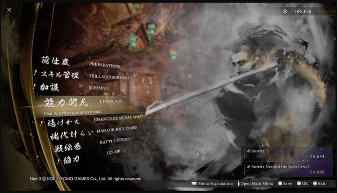 How to Level Up in Nioh 3: Compete Guide 1