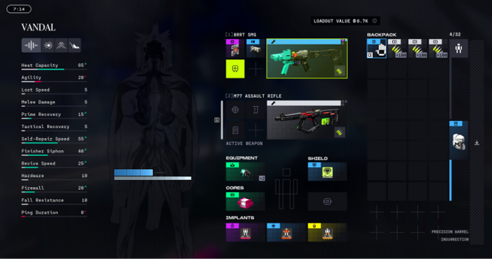 Playstyles of Runner Shells