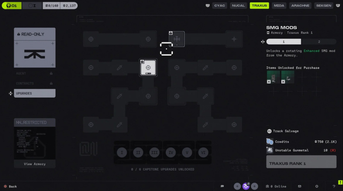 Traxus: Belohnungen & Quests der Marathon-Fraktion 1