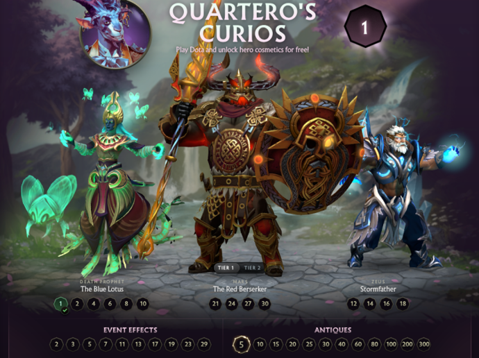 Dota 2 New Quartero’s Curious Update 1