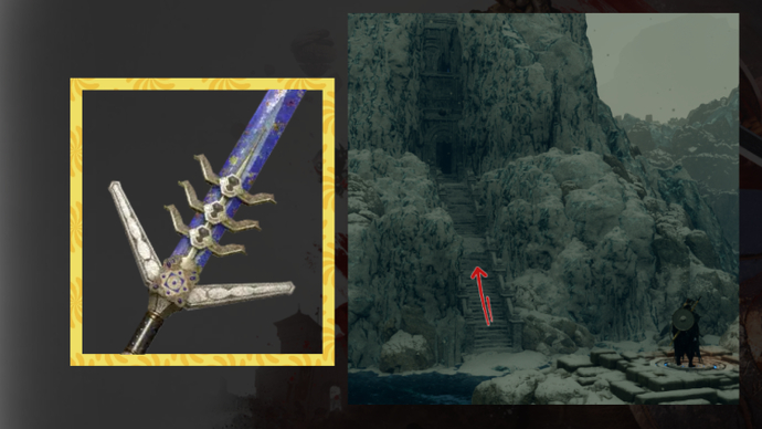How To Get Frozen Anguish in Crimson Desert: Weapon Location Picture