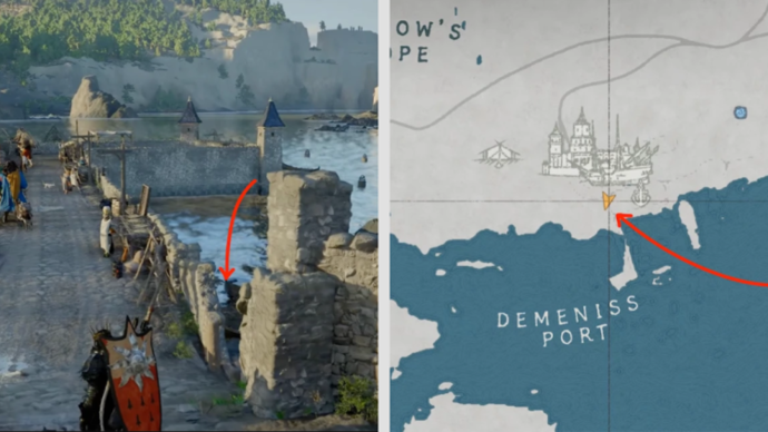 Crimson Desert Treasure Map Piece 5 - Solution