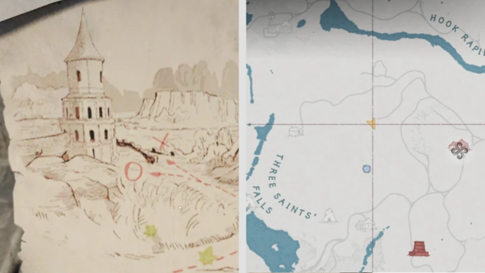 Crimson Desert Treasure Map Piece 6 - Location