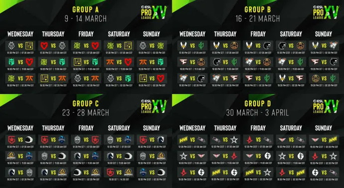 ESL Pro League sæson 15 afholdes i Tyskland. Foto 1