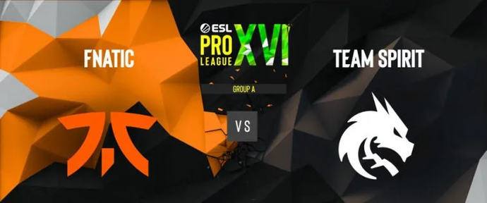 fnatic schlägt Team Spirit in der ESL Pro League Season 16. Foto 1