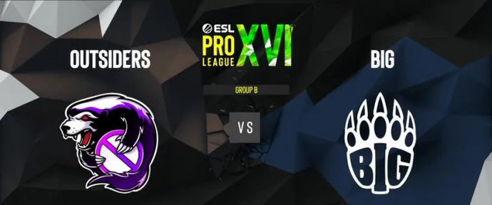 Outsiders zerschmettert BIG sensationell am Start ESL Pro League Season 16. Photo 1