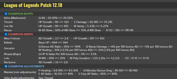 18.12.: Patch, der Worlds 2022 hosten wird. Photo 1