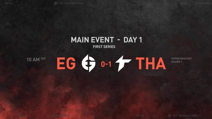 Thunder Awaken sensationally sent Evil Geniuses to the lower bracket of The International 2022 playoffs. Photo 1