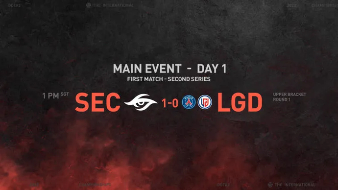 Team Secret voitto PSG.LGD The International 2022. Photo 1