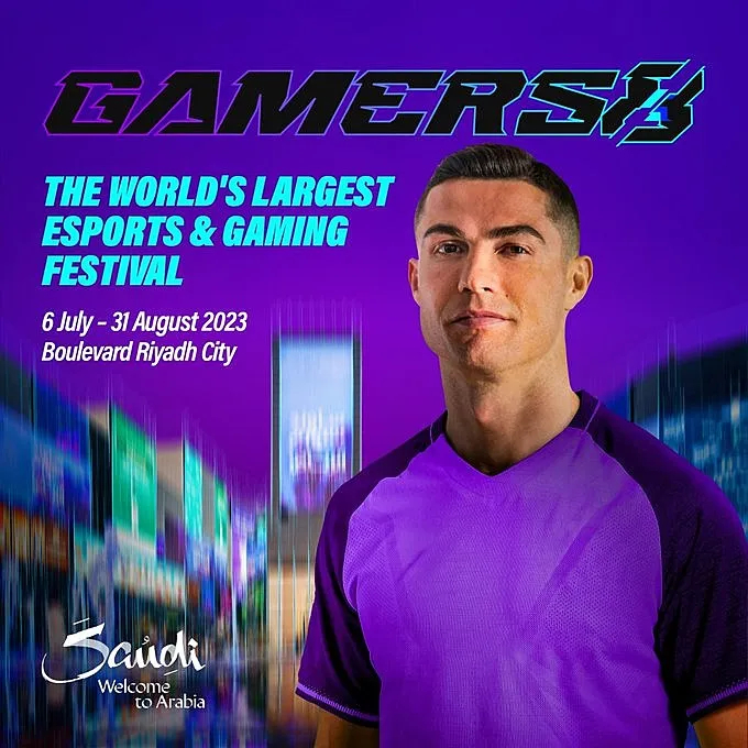 Superstar Cristiano Ronaldo Endorses Gamers8 Esports Festival: $50 Million Prize Pool Up for Grabs!. Photo 1