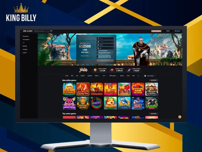 Casino King Billy: La realeza reina en la excelencia del juego australiano