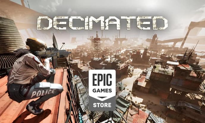 Jogo de sobrevivência pós-apocalítico DECIMATED é lançado na Epic Store Jogo de sobrevivência pós-apocalítico DECIMATED é lançado na Epic Store