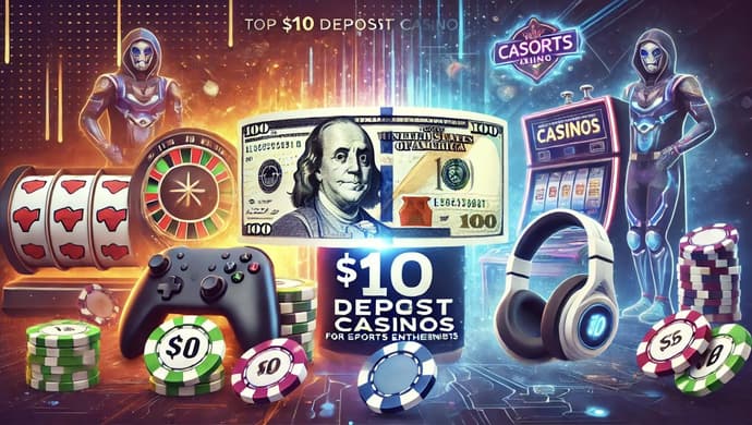 Top $10 Deposit Casinos for Esports Enthusiasts: Get Started with a Small Budget