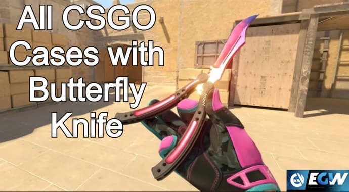 Alle CSGO-Fälle mit Butterfly-Messer im Jahr 2024