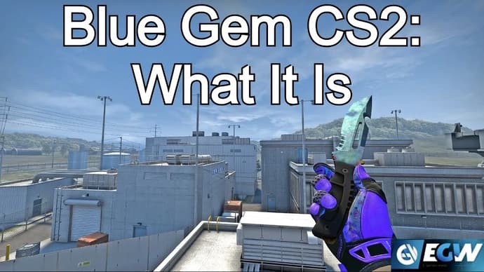 Blue Gem CS2: O que é e como obter a skin mais cara