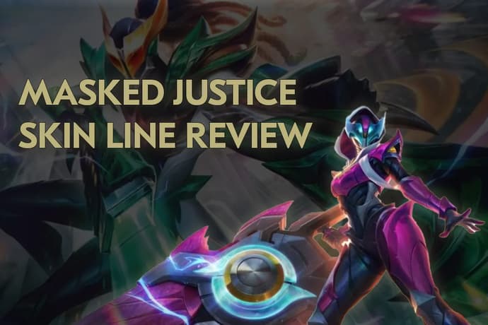 Crítica Skins Masked Justice para Lucian, Senna e Yone chegando em League of Legends em fevereiro de 2025 Crítica Skins Masked Justice para Lucian, Senna e Yone chegando em League of Legends em fevereiro de 2025
